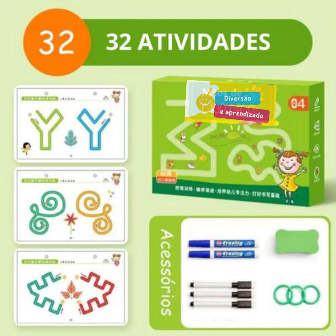 OFERTA IMPERDÍVEL: CADERNO MÁGICO - INFANTIL