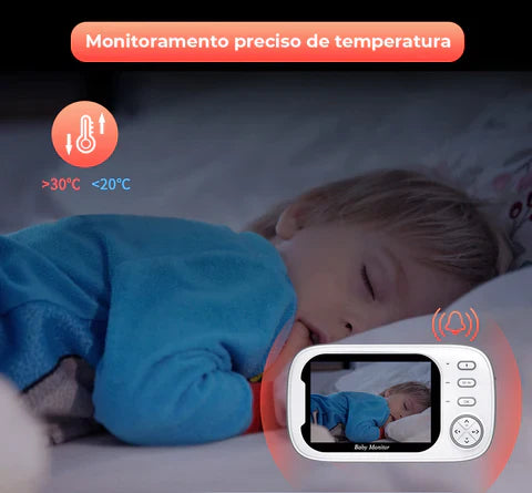Baba eletrônica Wireless - Baby Monitor
