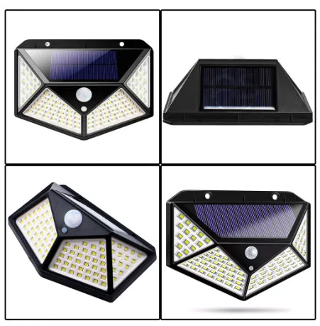 Luminária Solar de Parede c/ Sensor de Movimento