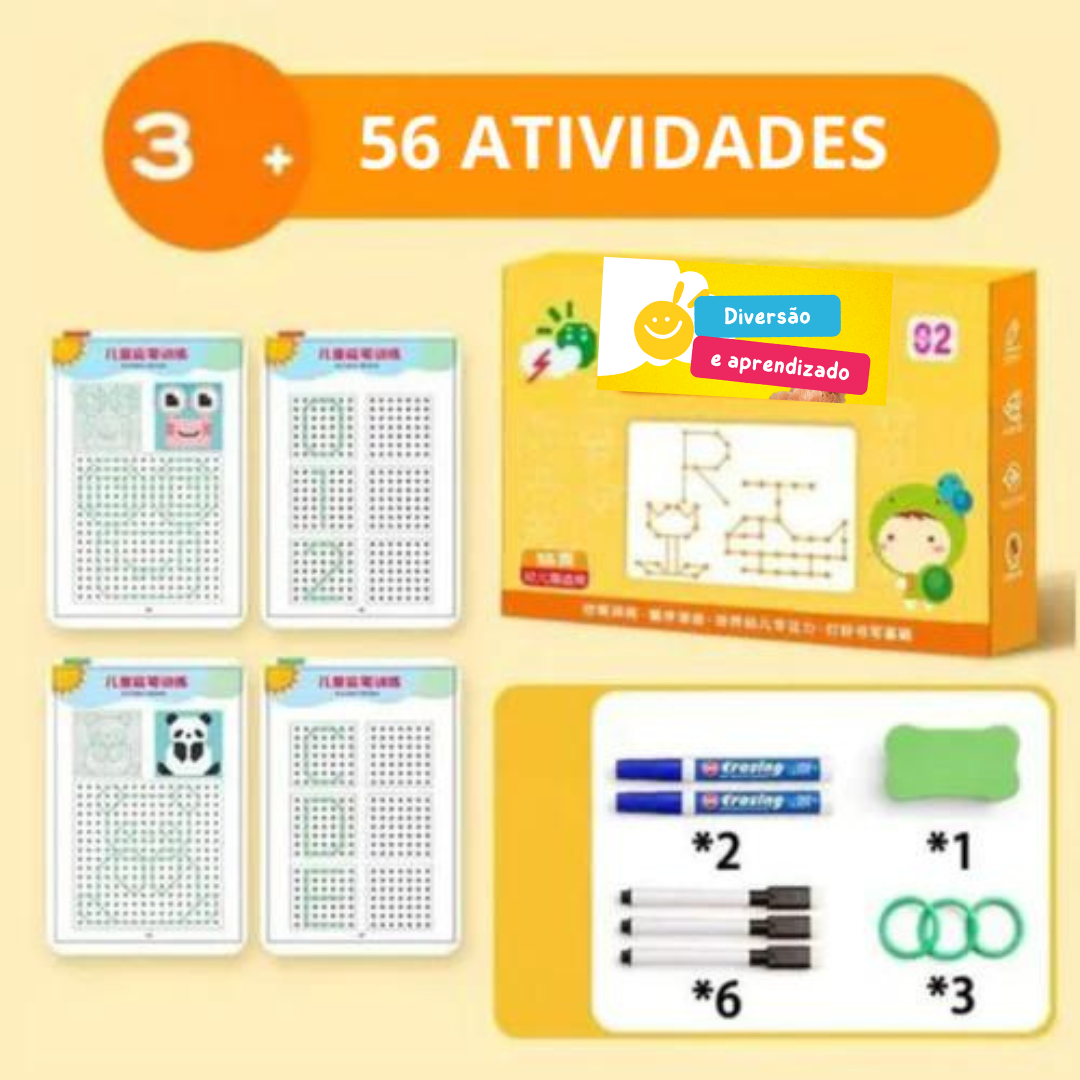 OFERTA IMPERDÍVEL: CADERNO MÁGICO - INFANTIL
