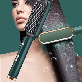 Escova Alisadora De Cabelo - Cabelos Lisos na hora