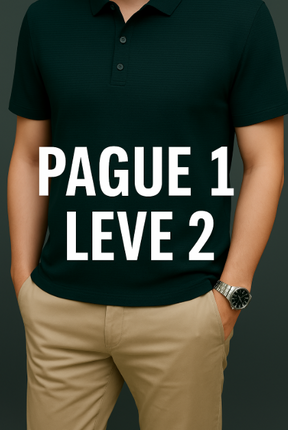POLO ITALIANA TEXTURIZADA ™ [PAGUE 1 & LEVE 2]✅