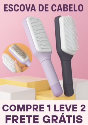 SUPER OFERTA: 2 ESCOVAS LIMPHAIR PRO PELO PREÇO DE 1!™✅