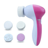 5 em 1  Escova e Massageador facial muntifunção